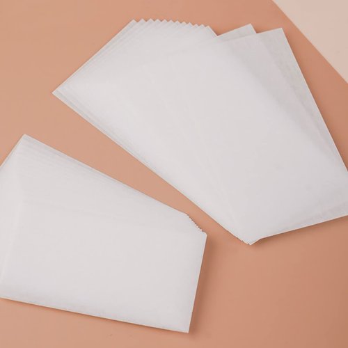 Medsuo 90pcs Disposable Salon Perm Paper Hair Color Paper Hairdressing Perm Paper Good Toughness High Temperature Resistance Perm Paper for Hot Cold Hair Curling Styling (4.5" x 2.6")