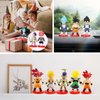 16 Piece Set of Dragon Goku Action Figure, 3" Height. Used as a Cake Topper or Party Favor Supplies, and are Perfect for Collectors of Dragon Play Balls z Toys Memorabilia.