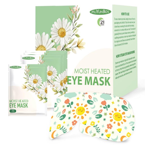 MUYUNBOS Heated eye mask Moist steam eye mask (Chamomile)