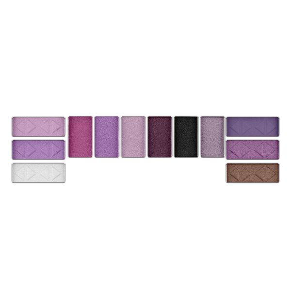 L.A. COLORS Day To Night 12 Color Eyeshadow Palette, Twilight, 0.28 oz. (CES427),Powder
