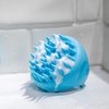Flatehead Hair Scalp Massager and Shampoo Brush for Shower Dandruff Removal - Wet and Dry - Encourages Growth - includes 2 Massage Removal Heads