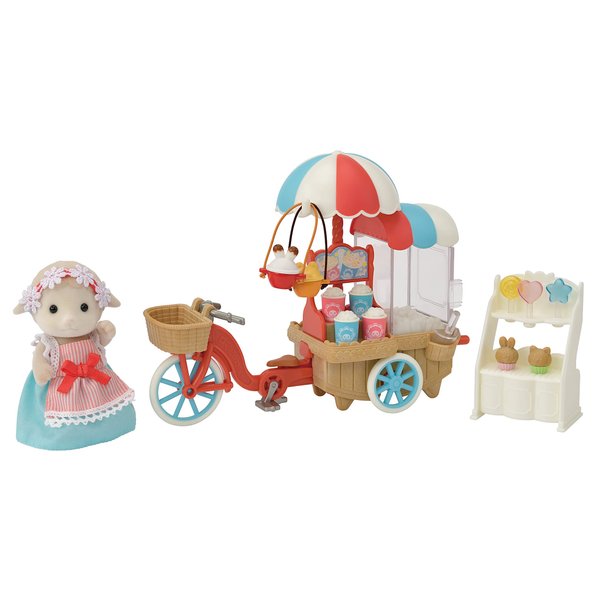 Calico Critters Popcorn Trike, Dollhouse Playset with Figure and Accessories