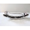 Generic Silver celtic knot viking nordic metal filigree hair clip barrette