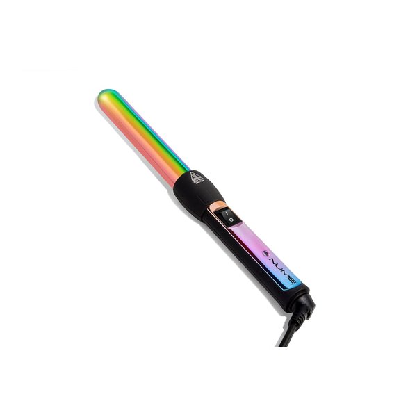 NuMe Love Wins Curling Wand, 1.25" Titanium Barrel, Far Infrared Heat Technology, Negative Ion Conditioning Technology, Includes Heat-resistant Styling Glove