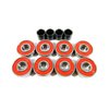 Choice 78a Longboard Wheels (Offset), 76mm, Black