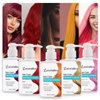 Luxecolors Depositing Hair Dye Conditioner, Semi Permanent Reflesh Hair Color Conditioner, Non-foaming Hair Coloring, Cruelty-free 5.28 fl.oz, Merlot