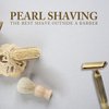 Pearl Shaving Double Edge Close Comb Safety Razor for Men - Reusable Eco Freindly DE Metal Razor | Premium Single Blade Razors for Men | Classic & Traditional Shaving Kit for Men Gift Option