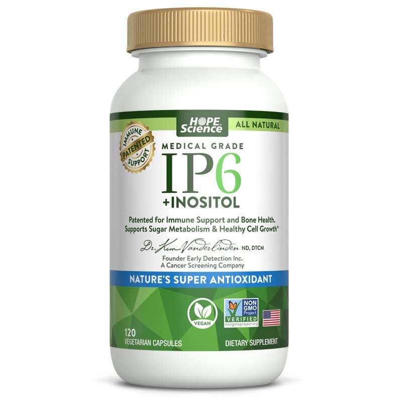 Active Again Hope Science IP6 Inositol 120 caps - Whole Body Immune ...