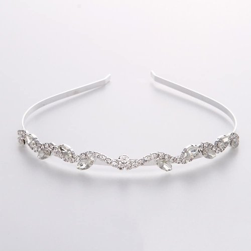 Crystal Headbands, Decorative Hair Clips, Handmade Rhinestone Hair Barrettes, Elegant Metal Hairpin Hair Accessories Headwear Styling Tools, Gifts for Women Girls