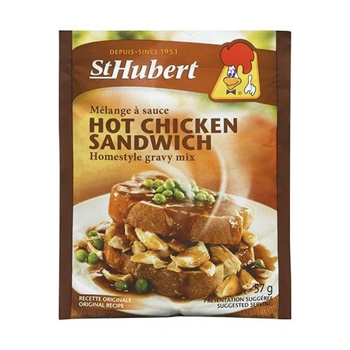 St Hubert Hot Chicken Sandwich Homestyle Gravy Mix 57g 3 packs {Imported From Canada}