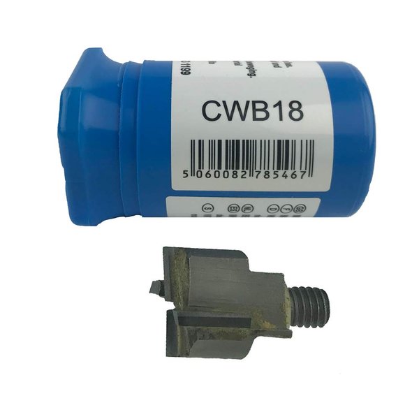 Souber DBB Mortiser Carbide Tipped Wood Cutter 11/16" (17.5mm)