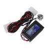 Pointer Display Thermometer with Probe, PC G1/4 Thread Water Cooling System Temperature Meter for Computer Laptop