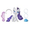 My Little Pony Rarity Potion Pony Figure - 3-Inch White Pony Toy with Brushable Hair, Comb, and 4 Surprise Accessories