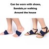 Arch Support Insoles for Flat Feet, Plantar Fasciitis Strap for Foot Pain, Heel Spurs and High Arch, Copper Arch Support Compression Braces, Gel Relieves Aches Pains