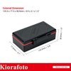 Kiorafoto 36 Slots SD MSD Memory Card Case Holder Water-Resistant Anti-Shock Storage Organizer for 21 SD SDHC SDXC Memory Cards or Switch Game Cards & 15 Microsd TF MSD Cards *2024 Vertical Style
