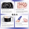 Gellen Solid Nail Glue Gel for Press On Nails Soft Gel Nail Tips 15g Gel Nail Glue for Acrylic Nails Fake Nails UV Light Nail Gel Glue for Nail Art Rhinestone Home DIY Glue Gel