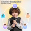 Heroange Karaoke Microphone Machine Toys for Kids Adults, Mini Portable Bluetooth Speaker with Wireless Mic, Christmas Birthday Gifts for Boys Girls Ages 3 4 5 6 7 8 9 10 11 12+ Year (Blue-2 Mics)