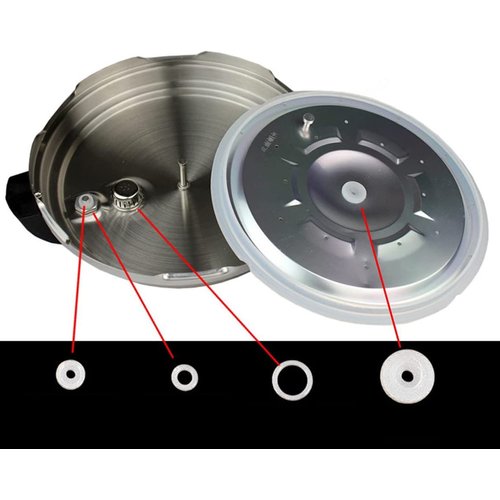 Sealing Gasket Ring Kit for Replacement Pressure Cooker 5 QT 6 Quart Models