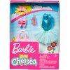 BarbieClub Chelsea Accessory Pack, Ballet-Themed Clothing and Accessories for Small Dolls, 6 Pieces for 3 to 7 Year Olds Include Tutu and Dance Bag