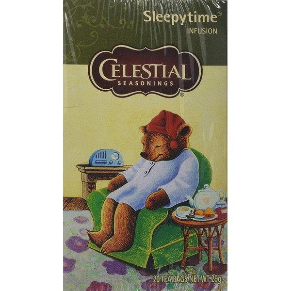 Celestial Seasonings Sleepytime Caffeine Free Herbal Tea 20 ct (Pack of 6)