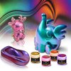 BALTIC DAY - Chameleon Mica Powder, 28 Jars of Color Shift Mica Powder Set - Epoxy Resin Color Pigment - Chameleon Powder - Holographic Mica Powder - Resin Pigment