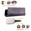 TAN MUJIANG Natural Wooden Paddle Hair Brush- Eco-Friendly 100% Wood Detangling Hairbrush for Women Men and Kids - Reduce Frizz and Massage Scalp