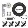 Upgraded Dryer Repair Kit Compatible with LG Kenmore Dryers Includes 4581EL2002C Dryer Drum Roller 4400EL2001A Dryer Belt 4561EL3002A Idler Pulley & Spring Replace 4400EL2001F 4581EL3001E 4581EL2002A
