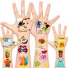 Luau Party Supplies,Temporary Tattoos Hawaiian Party Decorations,120pcs Tattoos Party Carnival Birthday Party Favors Games for Women Men Boys Girls Kids Adults