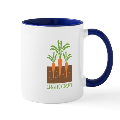 CafePress Organic Garden Mugs 11 oz (325 ml) Ceramic Coffee Mug