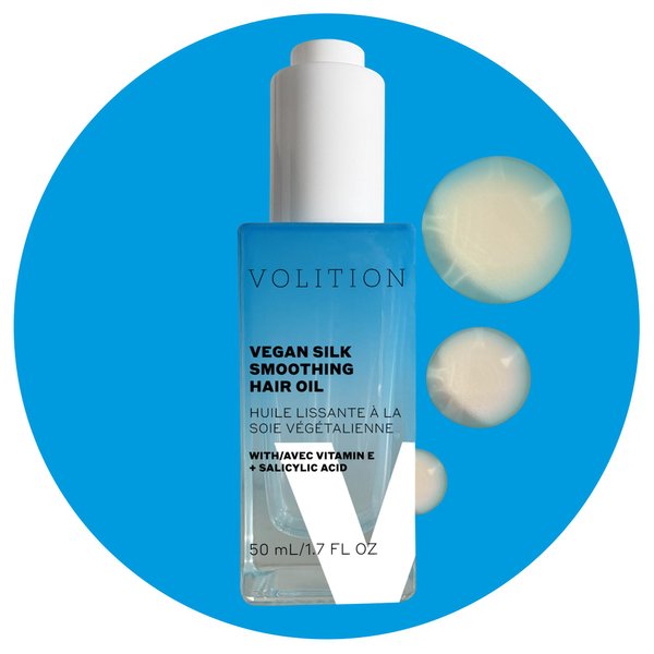 Volition Beauty Vegan Silk Smoothing Hair Oil with Vitamin E & Salicylic Acid
