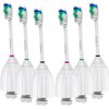 BrightDeal Replacement Toothbrush Heads Compatible with Philips Sonicare Toothbrush Electric Handle, for Sonicare E Series Essence, Xtreme, Elite, Advance and CleanCare Toothbrush, 6 Pack