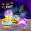 Paint Your Own Moon Lamp Kit, Cool Gifts DIY 3D Space Moon Night Light, Art Supplies Arts & Crafts Kit, Arts and Crafts for Kids Ages 8-12, Toys Girls Boy Birthday Gift Ages 3 4 5 6 7 8 9 10 11 12+