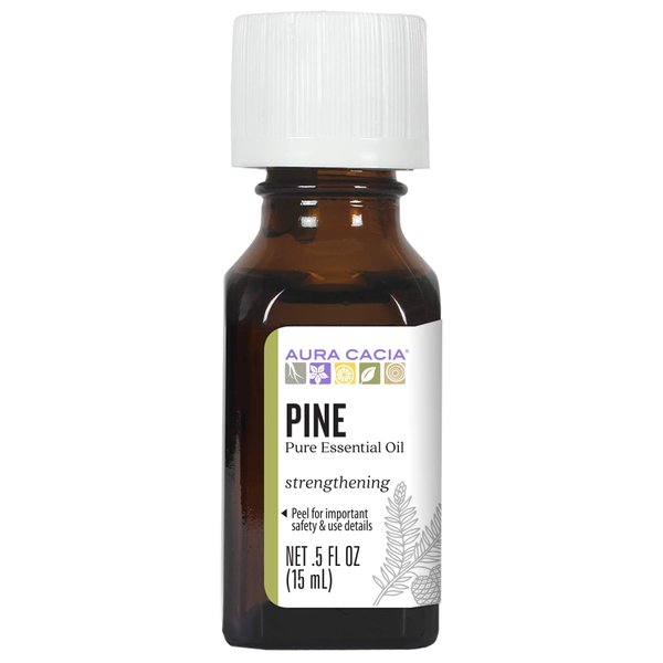 Aura Cacia Pure Pine Essential Oil | 0.5 fl. oz. | Pinus sylvestris