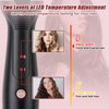 Sixriver 3 Barrel Curling Iron Wand, Fast Heating Hair Crimper Hair Waver, Triple Barrel Hair Iron with 2-LED Temp Control Auto Shut-Off, Wave Iron for Beachy Waves Mermaid Waver, Mother's Day Gift
