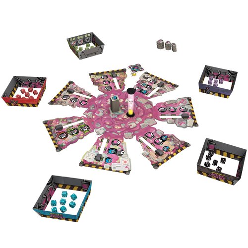 Attack of the Jelly Monster Board Game - Fast-Paced Dice Rolling Game for Family Game Night, Game for Kids and Adults, Ages 8+, 3-5 Players, 15 Min Playtime, Made by Libellud