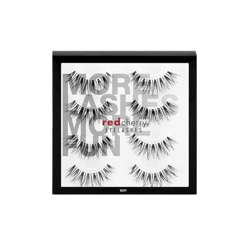 Red Cherry Wispy False Eyelashes -(WSP Multipack)