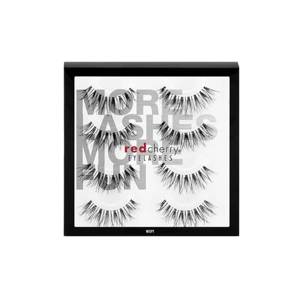 Red Cherry Wispy False Eyelashes -(WSP Multipack)