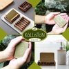 Kalliston, Rose Soap made with Pure Olive Oil, Rose Extract, All Natural for Smooth Skin, Hypoallergenic, Cruelty Free, Crafterd in Ancient Crete, Greece, Pack of 4