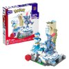 MEGA Pokemon Action Figure Building Toys, Piplup and Sneasel's Snow Day with 171 Pieces and Motion, 2 Poseable Characters, for Kids