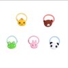 Beauty Queen 20Pcs Baby Hair Ties for Girls,Cute Small Hair Ties for Thin Hair,10 Pairs Ponytail Holders Elastic Hair Rubber Bands Hair Accessories for baby girls infant toddler kids (style cartoon)