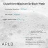 APLB Glutathione Niacinamide Body Wash | LIPO GLUTA NIAC CEN™ 5.3% 10.14 FL.OZ/Korean Skincare, Gentle ingredients for the safety of your skin, Long lasting deep moisture for soft skin
