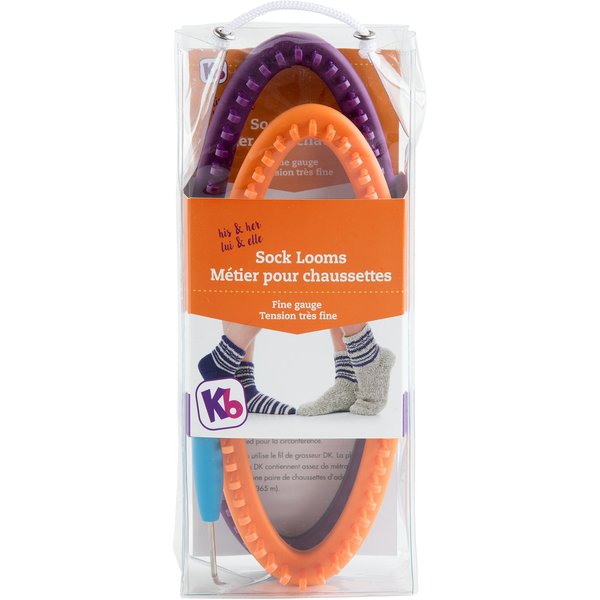 Authentic Knitting Board His & Her Sock Looms, fine Gauge