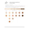 Glo Skin Beauty Satin Cream Foundation Makeup for Face, Cocoa Light - Full Coverage, Semi Matte Finish, Conceal Blemishes & Even Skin Tone