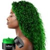 UrbanX Washable Hair Coloring Wax Material Unisex Color Dye Styling Cream Natural Hairstyle Pomade Temporary Party Cosplay Natural Ingredients (Green)