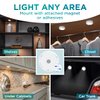 Brilliant Evolution Stick On Lights - Lights for Under Cabinets in Kitchen - Under Cabinet Lighting - Wireless Tap On LED Puck Lights - Under Counter Lights - Battery-Powered Kitchen Lights (1pk)