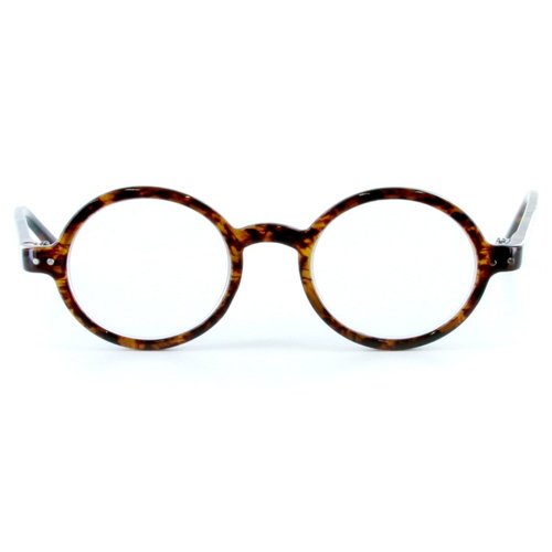 Aloha Eyewear Imagine Optical Quality Reading Glasses with Retro Round Frames (Tortoise +1.50)