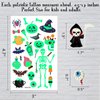 Luminous Halloween Temporary Tattoos for Kids, 216 Pcs Glow in The Dark Halloween Tattoos for Halloween Party Favors Supplies
