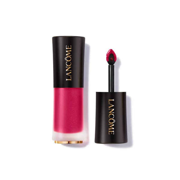 Lancôme L'Absolu Rouge Drama Ink Semi-Matte Liquid Lipstick - Highly Pigmented - All Day Wear - 502 Fiery Pink