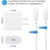 20W USB C Fast Charger for iPad Pro 13/12.9/11 inch, iPad Air 13/11 inch 5/4th Generation, iPad 10th, PD Block with 6.6ft USB C to C Charging Cable