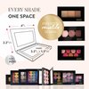 Z Palette Mini Magnetic Makeup Palette, Empty Magnetic Palette, Universal Magnet makeup palette for Eyeshadows, Powders, Customizable Beauty Organizer with Clear Window
